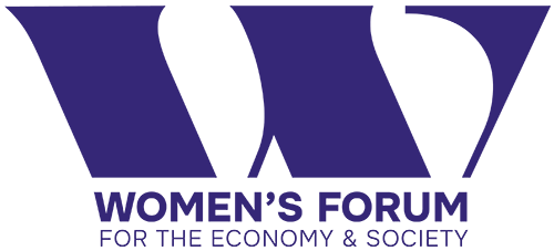 Logo de women's forum for the economy & society