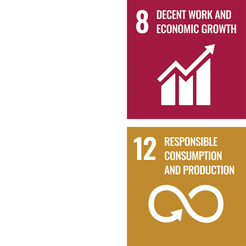 decent work and economic ; responsible consumption and production